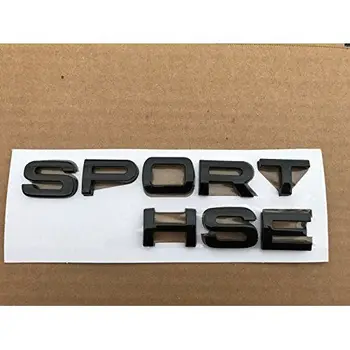 

Nuevo brillante negro Sport HSE 3 m letras tronco Portón trasero emblema Logo