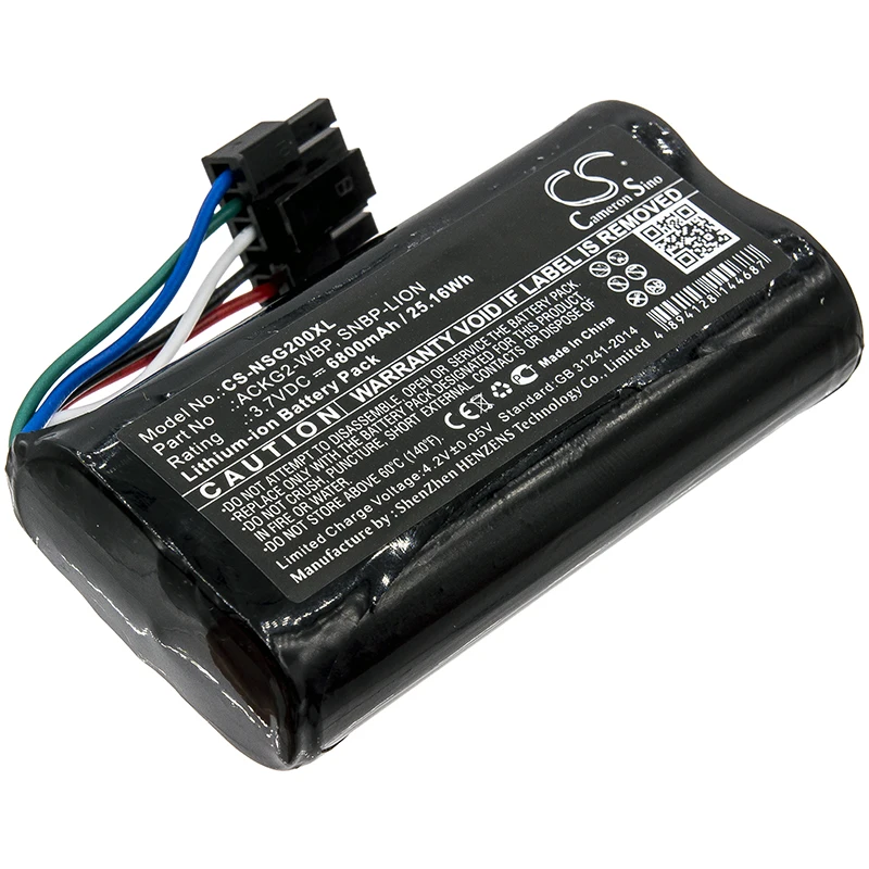 

Replacement Battery NetScout Aircheck G2, AirCheck G2 WLAN Tester 3.7V