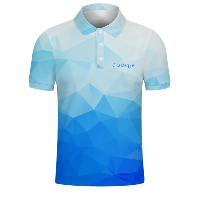 

3d Tops&Tees Men's Polo Shirts Casual Men Skull Polo Shirts 3D Print Turn-down Collar Mens Polo Shirt
