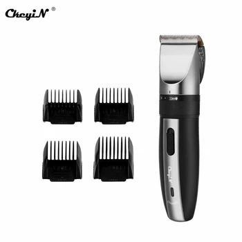 

Low Noise Hair Clipper Haircut Machine Remover Household Shear Shaving Trimmer Cutter Grooming with 4 Adjustable Limit Comb