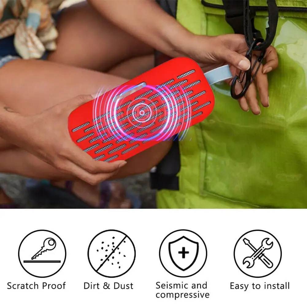 

Пылезащитный Защитный чехол, силиконовый чехол, совместимый с Bose Sound Link, гибкий чехол для динамика