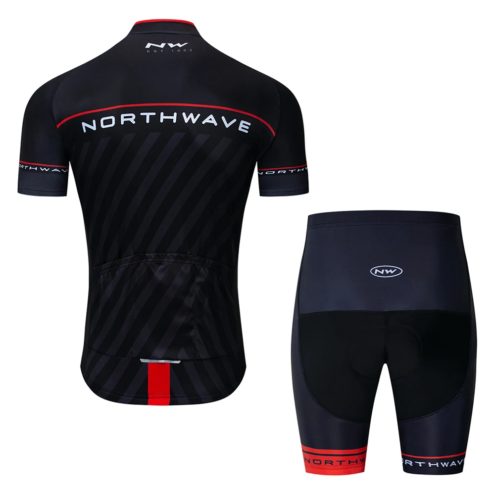 NW 2019 NORTHWAVE Летняя мужская велосипедная майка с коротким рукавом набор дышащих