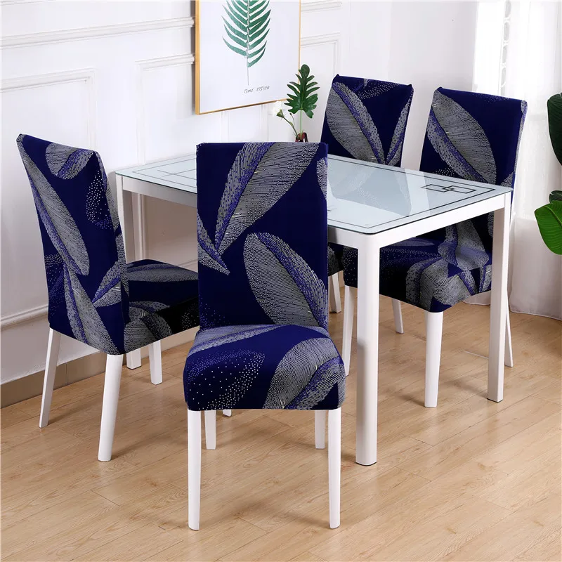 1PC Stretch Chair Cover Spandex Dining Seat Cover for Banquet