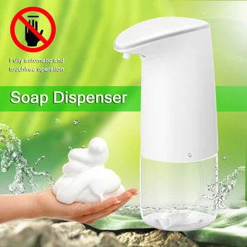 

480mL Automatic Sensor Foam Soap Dispenser Smart Induction Foaming Dispenser Liquid Soap Dispenser Touchless Hand Washer