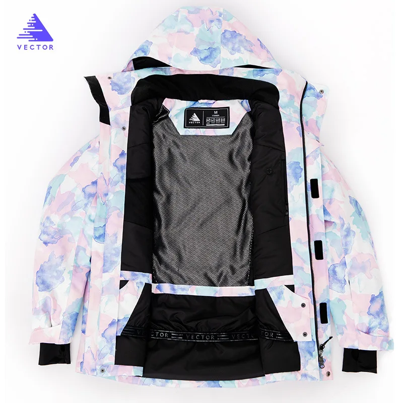 Women Ski Suit Brands Korea Thick Warm Skiing Snow Jacket Winter Warm Waterproof Windproof Skiing and Snowboarding Suits