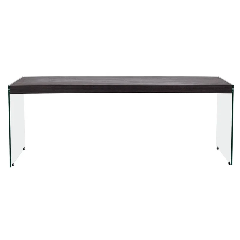 Modern Living Room Soho Coffee Table with Tempered Glass Legs Durable MDF Coffee Table Minimalist Design Easy Assemble HW59449 Modern Living Room Soho Coffee Table with Tempered Glass Legs Durable MDF Coffee Table Minimalist Design Easy Assemble HW59449