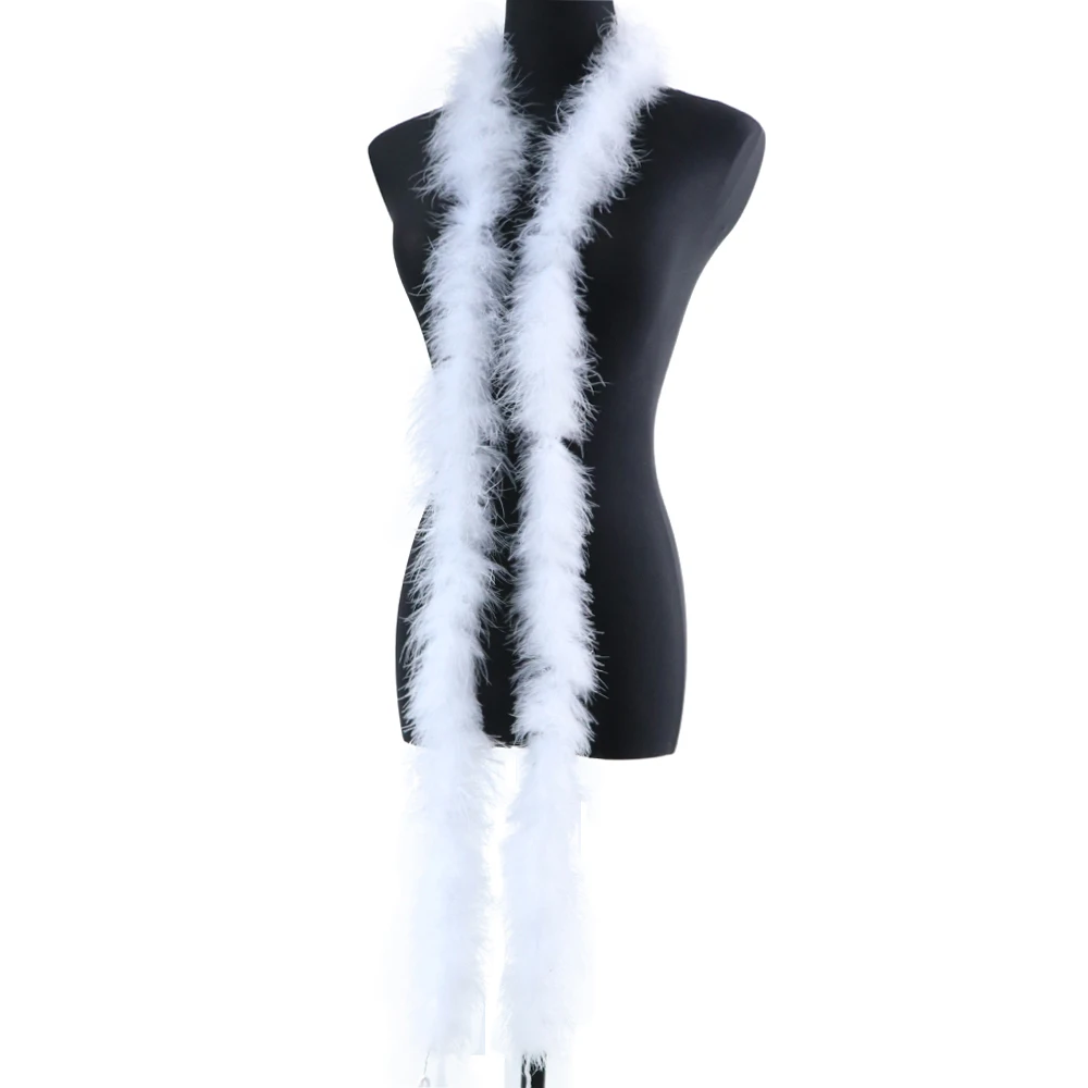 HM0113012 13g  turkey marabou feather boa 2