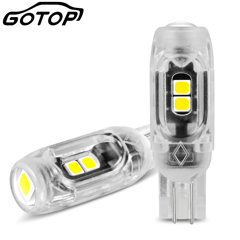Светодиодные лампы W5W T10, 2 шт., 3030, 5SMD, 168, 194, T10, 12 В постоянного тока, 6000K, Купольные лампы для салона автомобиля, лампа для номерного знака с клиновидным цоколем Светодиодные лампы W5W T10, 2 шт., 3030, 5SMD, 168, 194, T10, 12 В постоянного тока, 6000K, Купольные лампы для салона автомобиля, лампа для номерного знака с клиновидным цоколем