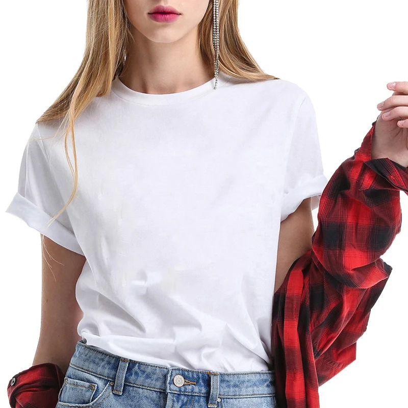 Женская футболка с принтом «ужас Чаки», Женские винтажные летние футболки с коротким рукавом, свободные женские футболки, модные белые топы
