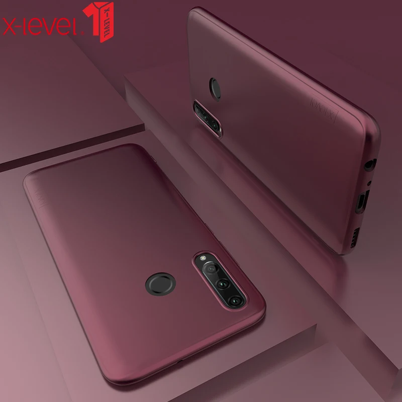 

For Huawei Honor 20 Lite X-level Minimalist Thin Soft Tpu Matte Protective Back Cover For Honor 9x/9x Pro /v30 Pro /play 3 Case