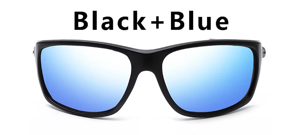 Винтажные мужские солнцезащитные очки TR90, классические квадратные солнцезащитные очки для мужчин, очки для рыбалки, UV400, мужские спортивные солнцезащитные очки - Цвет линз: C2