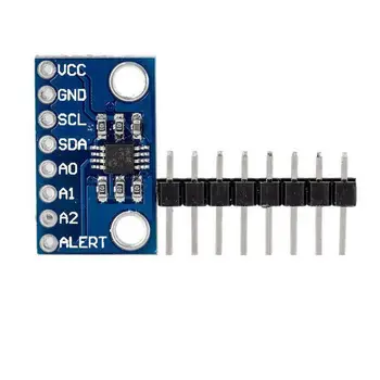 

High Accuracy I2C IIC Temperature Sensor Module MCP9808 Breakout Board +/- 0.25 Celsius 0.0625 Celsius