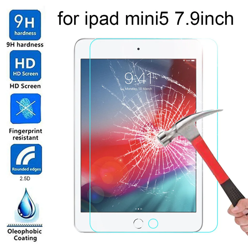 Высокое качество 9 h HD пленка для экрана из закаленного стекла Защитная Ipad Mini5 7