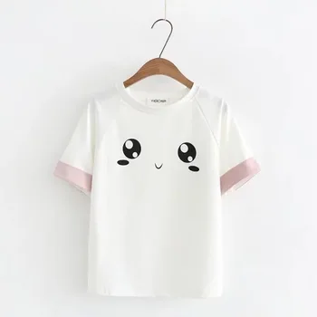 

Women T-shirt 2018 new Shirts women fashion summer short sleeve tshirt printed girls