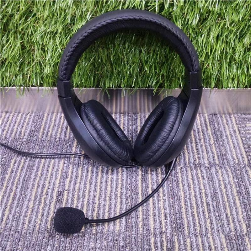 A566N Gaming Headset 3 5mm Wired Headphones with Microphone Stereo Surround Headband for Computer PC Gamer