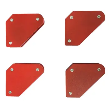 

4pcs/set Mini Triangle-Welding Positioner 9Lb Magnetic Fixed Angle Soldering Locator Tools Without Switch Welding Set Kit Sale