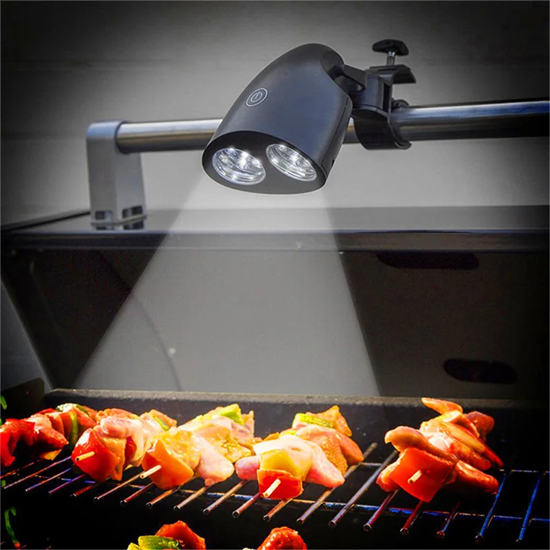 Barbecue Grill BBQ Light LED 360 Degree Outdoor Camping Ride Lamp Lights Weber BBQ Accessories Lighting Tools Smart Grills Light bbq grill light