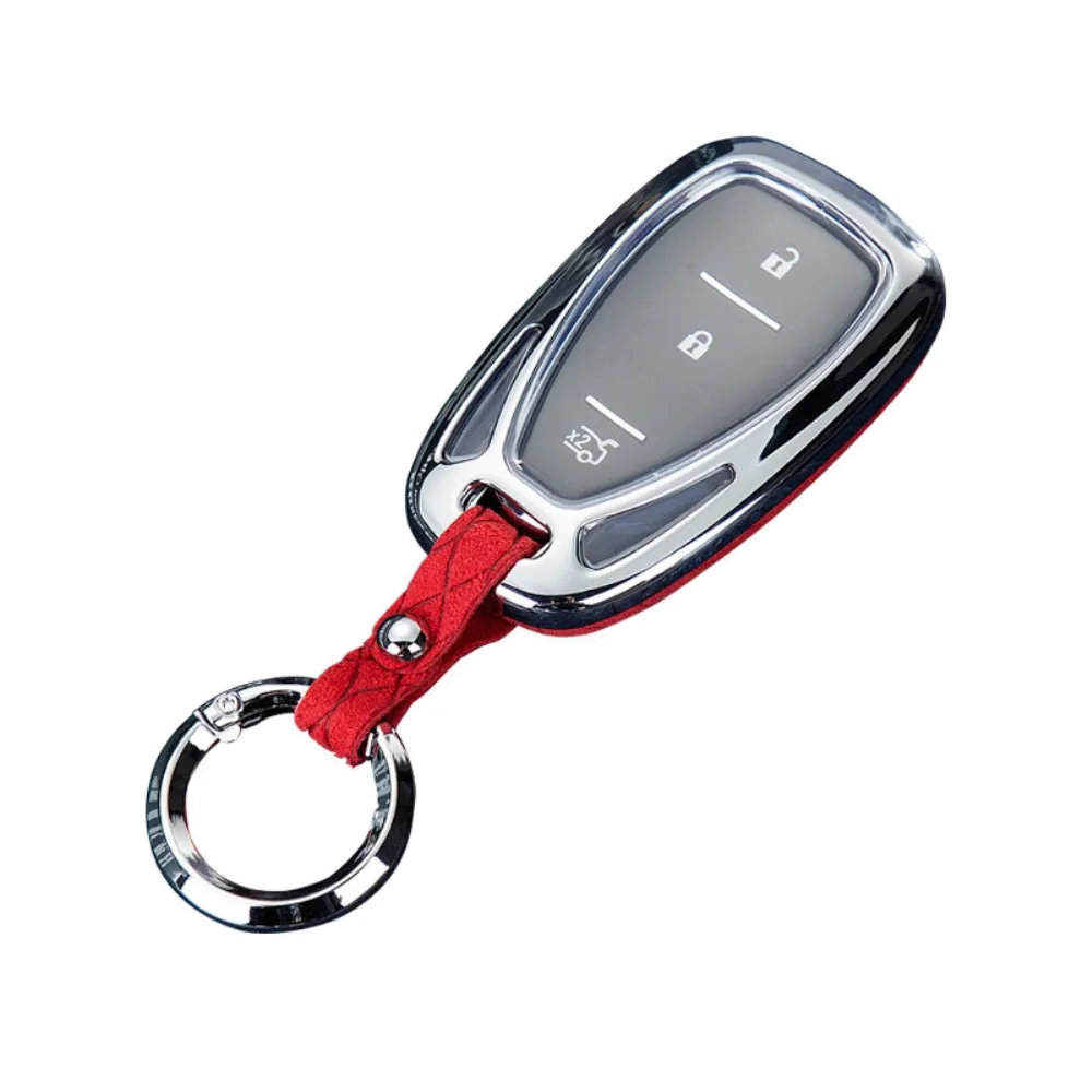 Автомобильный ключ чехол для ключа чехол оцинкованный сплав для CHEVROLET MALIBU EQUINOX CRUZE CAMARO