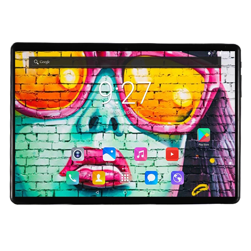 2021 New Sales Youtube/Facebook/Play Store DHL Free 10 inch Tablet PC 4 Cores 2+32GB Android 9.0 GPS Tablets 10 10.1+Free Gifts