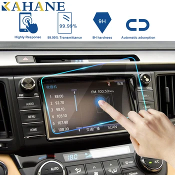 

KAHANE Car Styling Center Console LCD Screen Sticker GPS Navigation Screen Tempered Steel Protective Film FOR Dodge Ram 1500