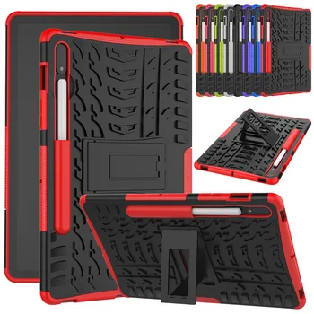 

For Samsung Galaxy Tab S7+ 12.4inch 2020(T970/T975)Tablet Protective Case For Tab S7 11inch 2020(T870/T875 )Rugged Hybird Cover