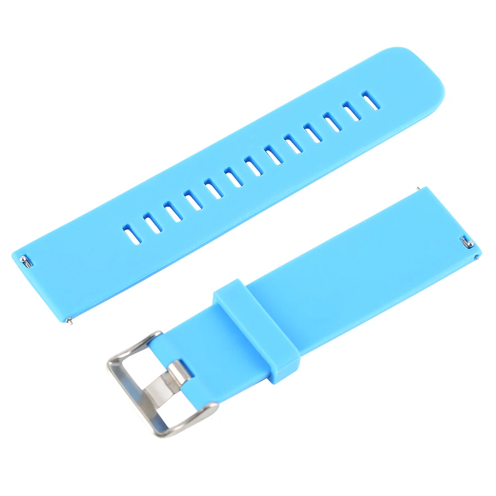 Браслет Apple Watch 4 38 мм 44 силиконовый ремешок для iWatch Blue Band практичный водостойкий