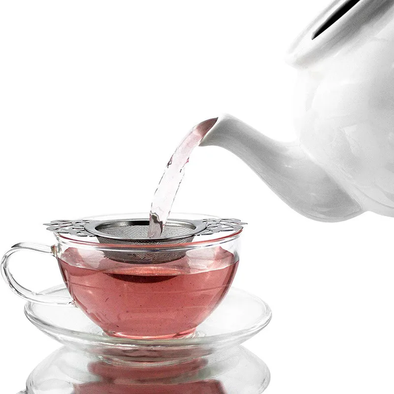 TTLIFE Чай Leaf специй фильтр Питьевая Посуда сетки Чай заварки чайное ситечко, заварник Нержавеющая сталь свободные Кухня аксессуары для повторного использования
