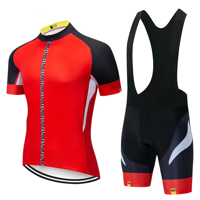 US $21.00 2020 MAVIC Cycling Team Jersey 9D Gel Bike Shorts Clothing Bike Men's Summer Quick-drying Pro Bike 