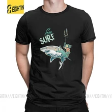 Camiseta de Surf libre aquamán King Orm Of Atlantis para hombre Camiseta Vintage de algodón 100% de manga corta Camisetas de cuello redondo camisetas ropa