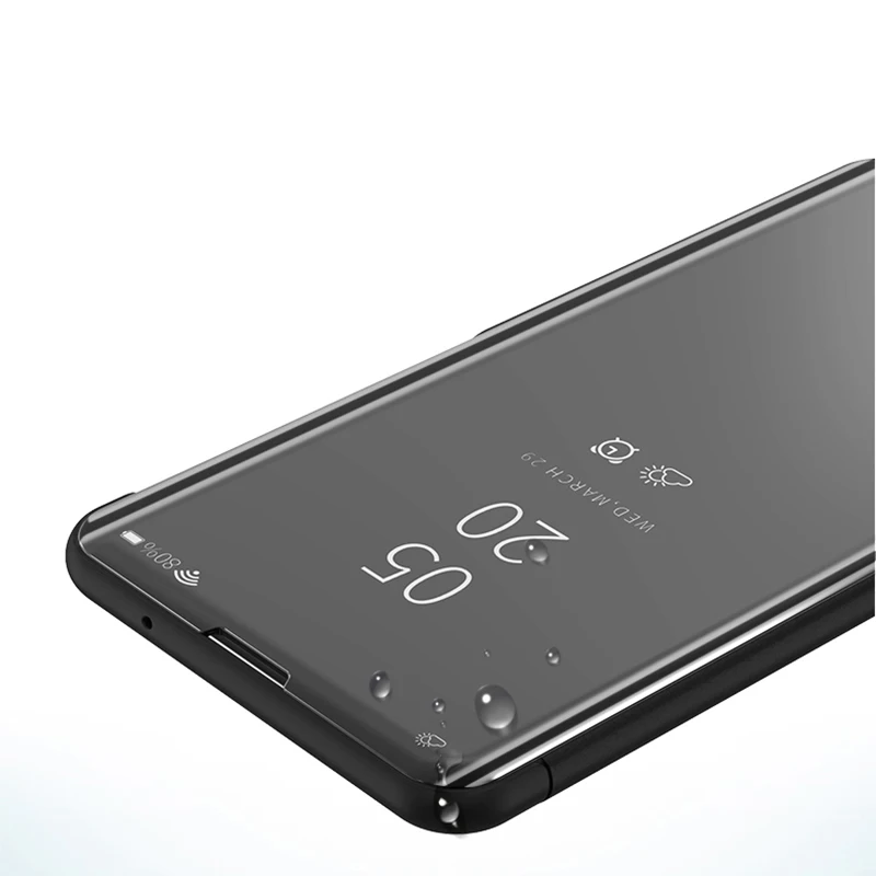 Вид умный зеркальный флип чехол для huawei Honor 20 9X Pro 20i 10i 9i V10 играть 8C 8A 8S вид