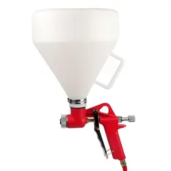 Pulvérisateur de peinture murale avec 3 buses, trémie à Air, outil de Texture de peinture pour cloisons sèches, outils de pulvérisation agricole de jardin 