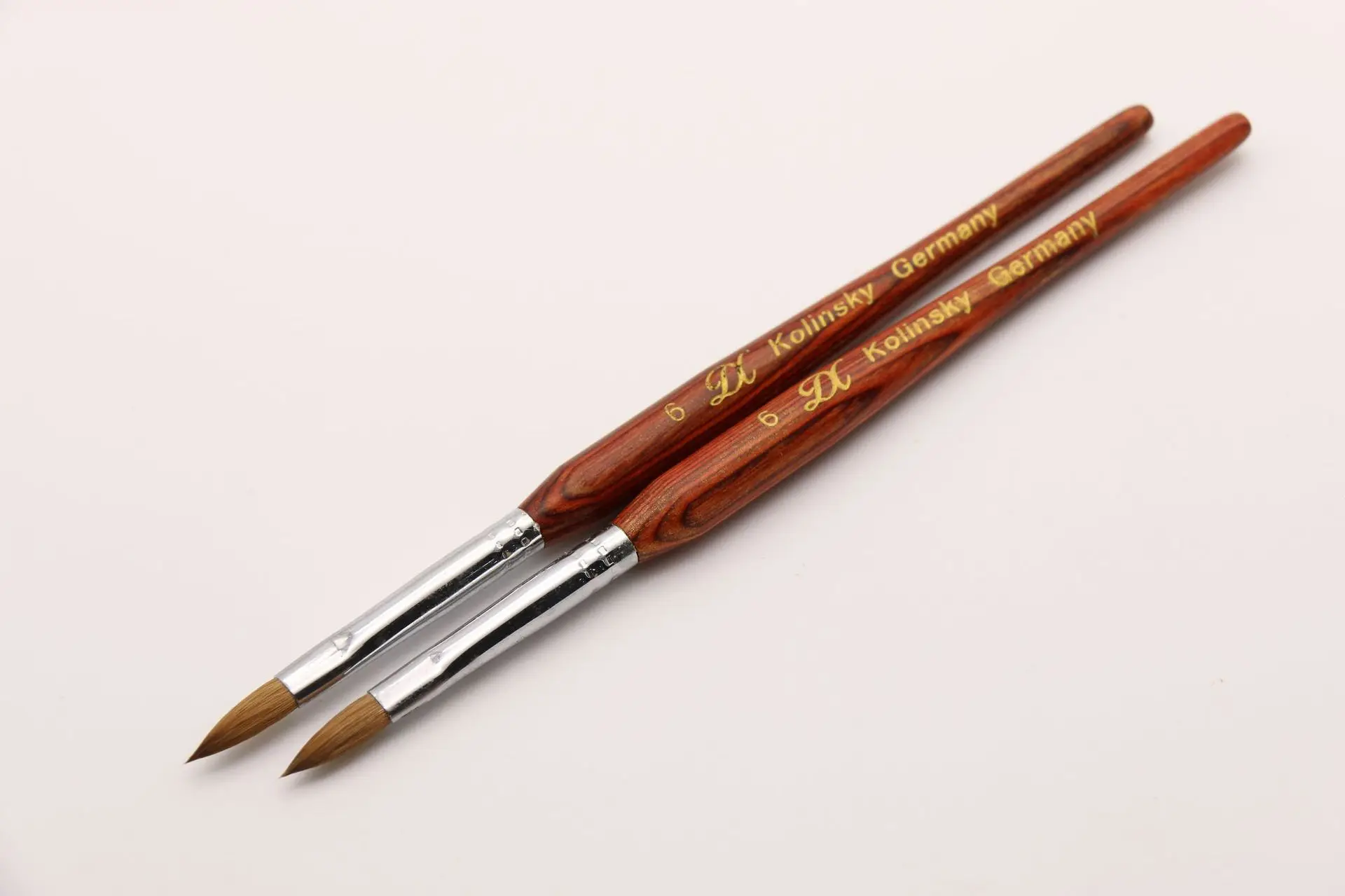 Kolinsky DX кисть для ногтей Дизайн ногтей волосы высокое качество Хрустальная ручка 2#-20