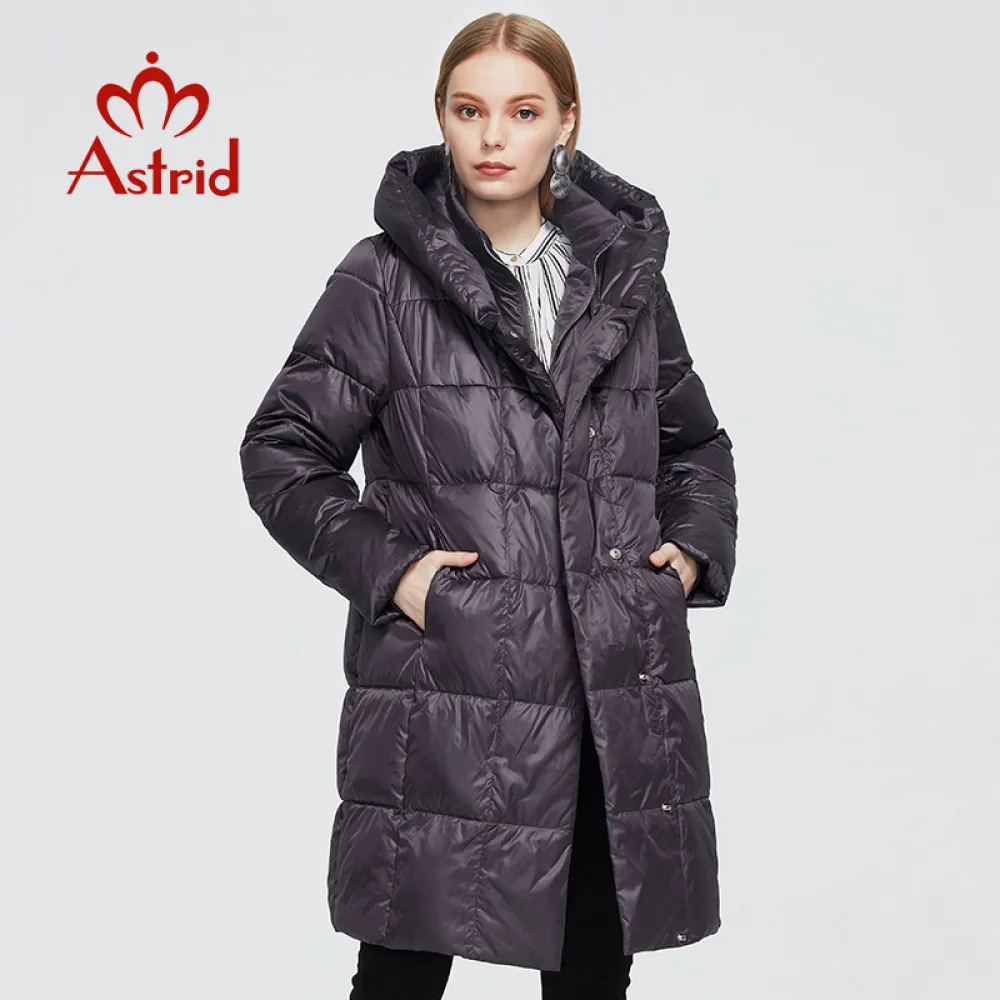 Новинка 2020 зимнее женское пальто Astrid Женская длинная теплая парка модная