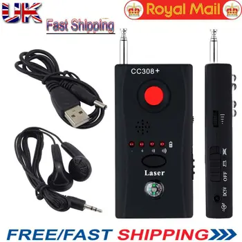 

Anti-Spy Wilrless GPS WiFi Finder RF Bug Detector Signal Hidden Camera Lens GSM Device Tracer Finder