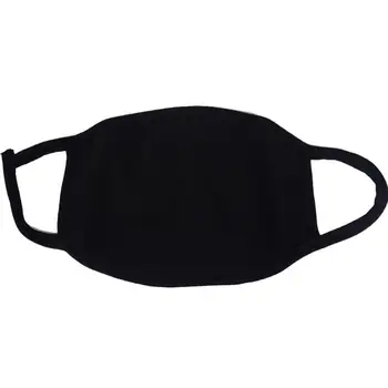 

Reusable Cotton Face Mask Anti-dust Cotton Earloop Mouth Muffle Mask Black Outdoor Men Women Dropshippng New