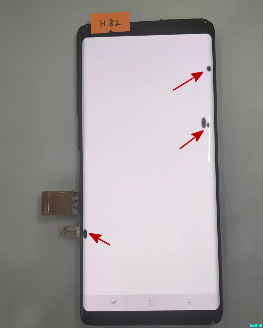 Для samsung Galaxy Note 8 N9500 N950FD N950U дефект ЖК-дисплей кодирующий преобразователь сенсорного экрана в сборе 6," Super Amoled