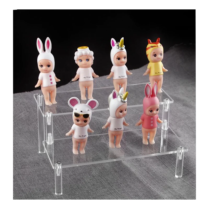 Acrylic Ladder Frame Holder Toy Acrylic Action Figure Stand Acrylic