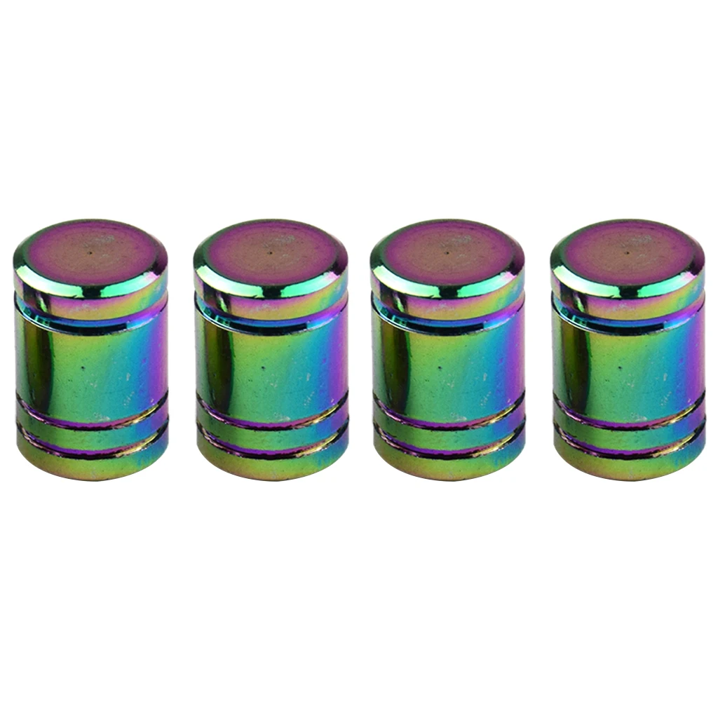 Cylinder Shape Racing Style Tire Valve Cover for Most Vehicles Cars Trucks Pickups