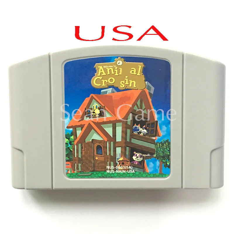 Американский картридж NTSC высокого качества для 64 бит игровой консоли |