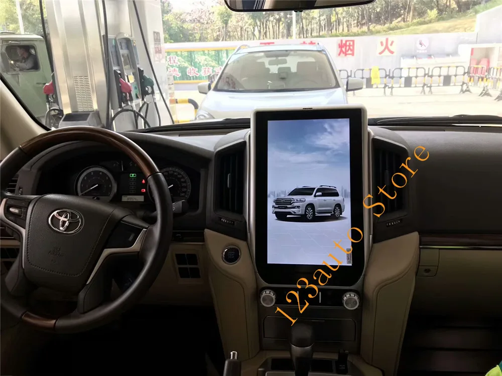 13 6 дюймовый вертикальный автомобильный DVD проигрыватель Tesla Style Android 9 0 с GPS