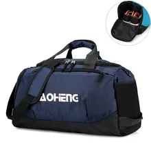 Большая Вместительная дорожная сумка для багажа, мужская и женская нейлоновая спортивная сумка, чемодан, Повседневная Уличная обувь для хранения, сумка через плечо S027