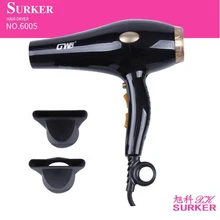Surker Электрический Фен GW6005 для парикмахерской, нескладная ручка 3000 Вт, мощный холодный горячий воздух, отрицательный ион, постоянная температура