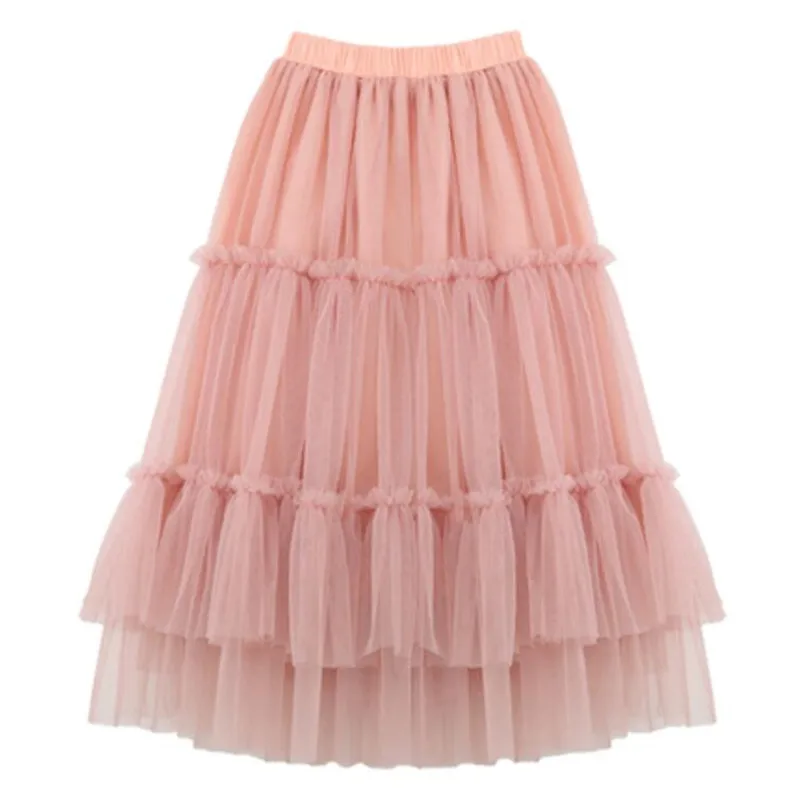 Girls' Fluffy Tulle Tutu Skirt 1