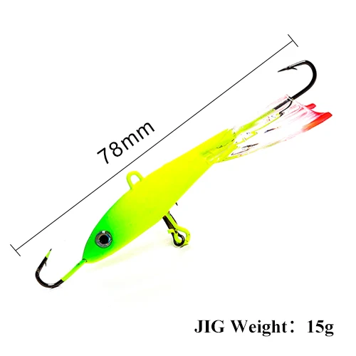 Рыбы король/12/15/25g мармышки зимние 3D глаз свинцовая блесна для зимние рыболовные балансиры воблеры Жесткий Тонущая приманка Minnow подледной рыбалки аксессуары для приманки - Цвет: 15g-022