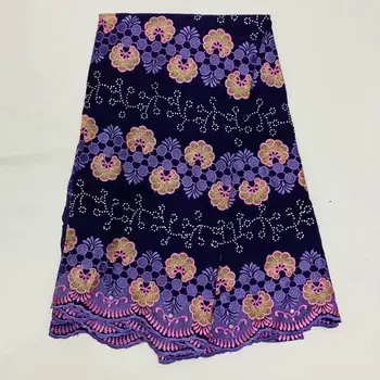 

High class Swiss voile material series African cotton lace fabric for dress WFC31(5yards/lot) many color