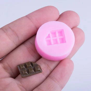 

YF025 Chocolate Silicone Mold Cake Decorating Fondant Sugarcraft Candy Resin Jewelry Pendant Miniature Food Dessert