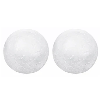 

10 x Christmas Decoration Modelling Craft Polystyrene Foam Ball Sphere 10cmWhite