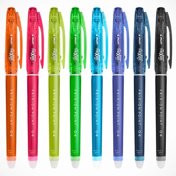 

LifeMaster Pilot Gel Pen 0.4mm FriXion Needle Point Erasable Ink Perfect for Student Stationery Writing Supplies LF-22P4