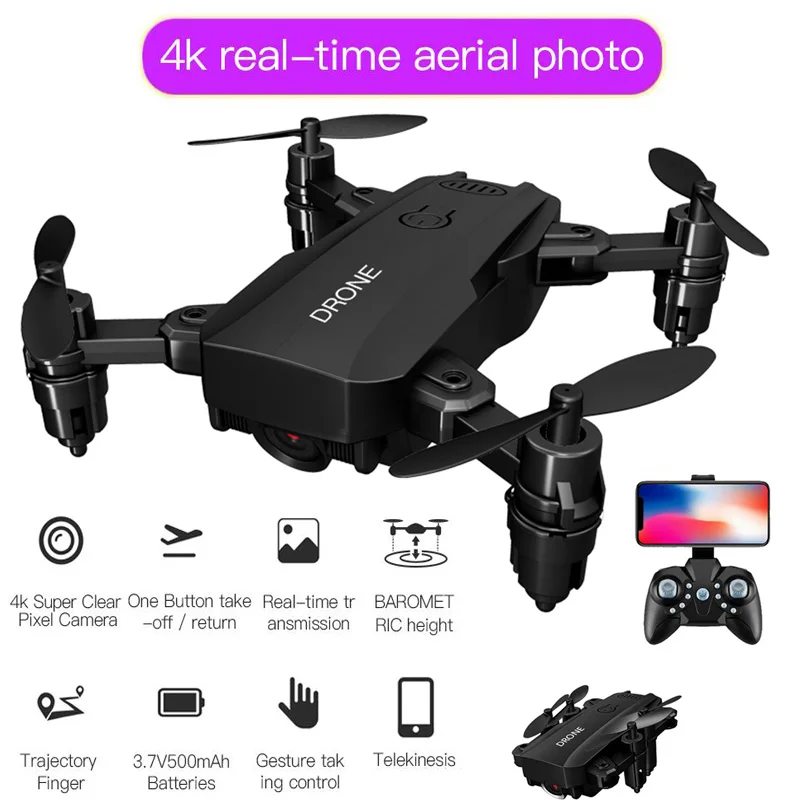 Cuadricóptero Profesional S20, Mini Dron 4K, cámara HD 5G, GPS, WiFi, cámara RC, helicóptero 100m, Control por aplicación, juguete Profesional, regalo de cumpleaños