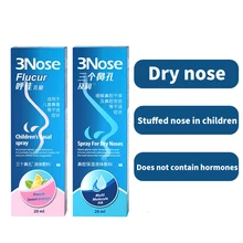 

2Pcs Nasal Sprays Rhinitis and Sinusitis Comfort Nose Spray Cleans and Cares Drops Inhibits Bacteria for Adults and children